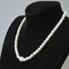 X600 Venta Caliente Transfronteriza Nuevo Conjunto de Colgante de Collar de Perlas con Pendientes de Perla a Juego, Conjunto de Regalo de Lujo Ligero, Aleación
