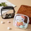 Bolso de Muñeca Labubu Tercera Generación 12cm Lbabubu Muñeca de Vinilo Funda Protectora Bolsa Transparente de PVC a Prueba de Polvo Bolsa Colgante