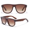 Gafas de Sol Cóncavas de Marco Grande para Mujer, Sensación de Alta Gama, Protección UV 2026, Estilo de Marca Europea y Americana, Gafas de Sol Cuadradas de Moda para Hombre
