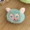 Muñeco Colgante Cabeza de Cachorro de Peluche de Dibujos Animados Broche Lindo de Panda Colgante para Mochila Escolar Adornos para Manualidades Joyería DIY Pequeños Accesorios