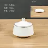 Panela de Cerâmica para Ensopado com Tampa para Uso Doméstico, Adequada para Cozinhar em Banho-Maria Ninho de Pássaro e Ovos, Pequena Panela de Ensopado Estilo Shaxian