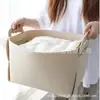 Cesta de Almacenamiento Plegable Transfronteriza para Uso Doméstico, Caja de Almacenamiento Plegable de Fieltro para Juguetes, Snacks y Artículos Varios, Fácil de Transportar