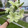 Fabricante de Flores Artificiales para Bodas Verdes Hortensia Verde Rosa Rocío de Golondrina Loto Bola de Cebolla Decoración Suave para Bodas Flor Artificial al por Mayor