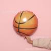 Venda quente transfronteiriça festa de aniversário jogo de futebol balão decorativo de folha de alumínio 18 polegadas futebol basquete vôlei balão de filme de alumínio