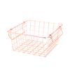Cesta de Almacenamiento de Metal Simple Cocina Baño Sala de Estar Tocador Almacenamiento de Artículos Varios Cesta de Frutas Exportación Transfronteriza