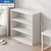 Estante de chão para uso doméstico, estante de livros multicamadas, armário de armazenamento para sala de estar, estante de grade de parede, armário de armazenamento