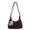 Bolsa Tote Simples de Grande Capacidade, Bolsa de Ombro Casual para Mulheres, Novo Modelo 2026, Design Único, Bolsa Transversal Versátil para o Dia a Dia