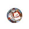 Insignia West Highland Escuela Primaria Dibujo Animado Lindo Plástico Decorativo Pin Recompensa Jardín de Infancia Pequeño Regalo Broche Perrito