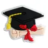 Serie Escolar de Dibujos Animados Temporada de Regreso a Clases PVC Goma Blanda Clip para Lápiz Bolígrafo Clip para Popote Accesorios Decorativos DIY en Stock