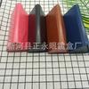 Caixa de óculos dobrável triangular para miopia, feita à mão, para estudantes, caixa de óculos de sol para miopia, caixa de espelho anti-luz azul