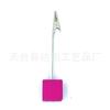 Color madera de pino moderno simple clip para múltiples notas clip de cocodrilo de hierro soporte para mensajes clip creativo para fotos tarjeta de presentación de madera