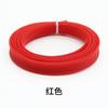 Tubo de malla trenzada de nailon, malla de piel de serpiente, 10 mm, tubo de malla telescópico PET, funda de cable de audio, malla amortiguadora, funda suave de 1 m