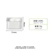 Spot Wholesale Tarro Repelente de Mosquitos Transparente de 300 ml Tarro de Gel para Mascotas Tapa de Aluminio Plástico Freshener Tarro de Bolas de Fragancia