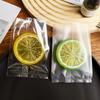 Bolsa de Embalaje para Pasteles de Copo de Nieve, Bolsa para Galletas, Embalaje Comercial para Té, Bolsa Transparente Mate Sellable al Calor para Alimentos, En Stock