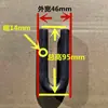 Gancho de Solda Anel em Forma de U de Ferro Sólido, Dobra de Barra de Ferro em Forma de Arco Semicircular, Gancho de Fivela em Forma de U, Dobra de Barra de Orelha de Levantamento