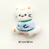 Muñeca de Perro de Dibujos Animados de Felpa Estilo Coreano Colgante Suave Lindo Conejo Gatito Muñeca Broche Colgante para Bolso de Niña