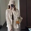 Suéter de Tricô Grosso Soltinho Estilo Coreano Preguiçoso Cardigan de Tricô Emagrecedor Jaqueta Feminina Outono Inverno Novo