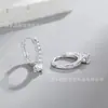 Lindos Cierres Pequeños para Pendientes para Mujer Corazón Estrella Lazo Circonita Pendientes de Clip Aro Accesorios DIY Venta al por Mayor