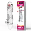 Liquidação Segredo Amor Dente de Lobo Manga Vibratória de Cristal Manga Estendida Óleo Lubrificante Humano Produtos Sexuais para Adultos Dropshipping