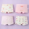 Ropa interior para niñas transfronteriza, algodón puro, Clase A, calzones tipo bóxer para niñas, calzones triangulares de dibujos animados para niñas mayores, ropa interior para niñas en stock para venta al por mayor