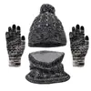 Gorro de punto de moda europea y americana para mujer, gorro de invierno, gorro pullover de lana de color liso, tejido, a prueba de frío, cálido, forrado de polar, sin visera