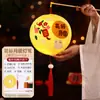 Linterna de Mochila Infantil Festival de Medio Otoño 2025 Nueva Plegable de Papel Luminosa Linterna de Palacio Decoración Festiva Linterna Hecha a Mano DIY