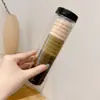 Nuevos Accesorios para el Cabello 20 Latas de Gomas Elásticas de Alta Elasticidad para el Cabello, Bandas de Goma Altas para Cola de Caballo, Cuerdas de Bolas para el Cabello, Anillos de Toalla Sin Costuras