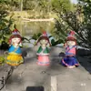 Muñecas de Minorías Étnicas, Marionetas de Madera, Juguetes, Manualidades de Tela, Artesanías Turísticas de Guizhou, Muñecas Especiales de la Etnia Miao