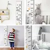 Regla de altura para niños de estilo nórdico, pintura decorativa, detección de altura, pintura colgante, medición creativa de la altura del estudiante, pasta para bebés