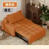 Lindo Sofá Cama Extensible Estilo Crema para Apartamentos Pequeños Sala de Estar Sofá Cama Plegable 2 en 1 para el Hogar Puff Familiar
