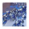 Pegatinas de Tela Bordadas con Lentejuelas de Malla DIY Flor Estéreo Bordada a Mano Pegatinas de Tela Accesorios Decorativos para Vestido de Novia Ropa