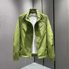 Nueva colección de otoño: chaqueta casual elegante y moderna para hombre con cuello alto, cortavientos simple para exteriores, prenda exterior ligera versátil para hombre