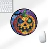 Serie de Halloween Creativa de Dibujos Animados Redonda Gruesa Oficina Estudio Escritorio de Computadora Alfombrilla Pequeña Popular Transfronteriza Mouse Pad