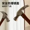 Espejo de cuerpo entero estilo vintage para uso doméstico, espejo de alta gama de lujo ligero, espejo de pie para pared, espejo de tocador retro para el dormitorio de las niñas, popular en línea