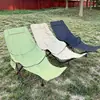 Cadeira Dobrável para Exterior Cuidadosamente Selecionada Portátil para Escritório Pausa para Almoço Cadeira de Descanso Uso Duplo para Sentar e Dormir Cadeira de Acampamento Cadeira de Descanso