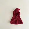Chal coreano Yipan para niños, sombrero de invierno para niñas con estampado de estrellas, integrado, a prueba de viento y cálido, para exteriores, venta al por mayor