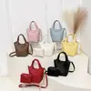 Bolso de Mano de Cuero PU Suave para Mujer 2026 Principios de Otoño Bolso Cubo Casual Versátil Bolso de Hombro Cruzado Bolso de Color Sólido para Mujer