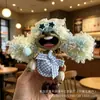 Muñeca de Cáscara de Fruta Producto Terminado, Colgante Carrillón de Viento de Cáscara de Fruta, Muñeca de Vaina de Frijol Artesanía Terminada, Colgante Hecho a Mano Lindo-Feo