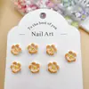 Decoración de Manicura de Resina Flores Estéreo Joyería para Uñas DIY Pendientes Funda de Teléfono Móvil Accesorios para Uñas Portátiles