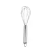 Batedor de Ovos de Aço Inoxidável de 10 polegadas Ferramenta de Mistura para Cozinha Doméstica e Panificação Batedor de Creme Manual de 12 polegadas