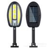 Lámpara de pared LED inteligente solar transfronteriza para patio, luz de inducción potente, luz de calle solar para puerta de biblioteca y jardín.
