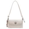 Bolso de Axila de Cuero Encerado al Aceite Vintage para Mujer 2025 Nuevo Bolso de Hombro Moderno Combinable Textura de Alta Calidad Estilo Coreano Bolso Cuadrado Pequeño