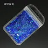 Lentejuelas para uñas tamaño mixto lentejuelas hexagonales láser glitter hexagonal colorido para uñas bolsa 10g transfronterizo