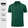 Verão lapela roupas de trabalho personalizadas manga curta camisa cultural corporativa logotipo estampado camisa publicitária camiseta roupas de trabalho em grupo bordado