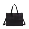 Bolsa Tote Masculina Estilo Coreano Horizontal Fashionável Versátil Bolsa de Couro Bolsa Transversal Tendência Bolsa de Ombro Masculina Bolsa Vintage