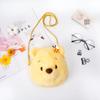 Bolso Bandolera Auténtico de Winnie the Pooh Oso Fresa Peluche Bolso de Cadena Lindo Dibujo Animado Muñeco Stitch Bolso de Muñeca para Niñas