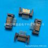 Los fabricantes suministran Asiento macho SATA7P Cable de soldadura de remachado 7p Disco duro HDD SATA 7p enchufe directo 90 grados SMT