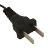 Cabo de carregamento de lanterna padrão europeu Cabo de alimentação de carregamento de luz LED Acessórios de lâmpada de cavalo Cabo de carregamento de lâmpada de cavalo Linha de cauda de oito palavras 50CM
