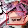 Caja de Pestañas en Stock Mariposa Dólar Rosa Caja de Pestañas Par de Cajas de Empaque de Pestañas Deslizables