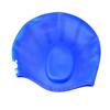 Touca de natação profissional de silicone para proteção auricular masculina e feminina, tamanho grande, à prova d'água, não aperta, para cabelos longos, equipamento de proteção auricular, atacado de fábrica